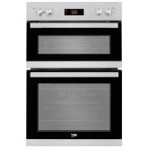 Beko BADF22300X Built-In Double Oven, 36L/ 66L H- 89Cm, W- 56Cm, D- 55Cm