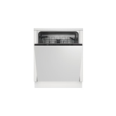 Beko DIN15C20 Integrated Dishwasher - Stainless Steel