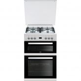 Beko EDG6L33W 60cm Gas Double Oven Cooker - White