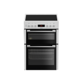 Blomberg HKN65W 60Cm Double Oven Electric Cooker With Ceramic Hob - White