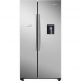 Hisense RS741N4WC11 American Style Fridge Freezer - Stainless Steel