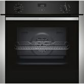 NEFF B1ACE4HN0B Electric CircoTherm Single Oven Oven - BLACK/STEEL