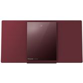 Panasonic SCHC1020EBR Compact Stereo System, Red