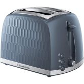 Russell-Hobbs 26063 2 Slice Toaster, Honeycomb Stlye