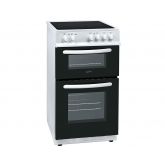 Statesman EDC50W 50Cm Double Oven Electric Ceramic Cooker White