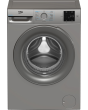 Beko BMN3WT3841S 8kg 1400 Spin RecycledTub Washing Machine - Silver