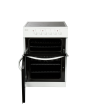 Haden HE60DOMW 60cm Double Oven Electric Cooker with Ceramic Hob - White