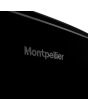 Montpellier MAB2035EK 45.3cm Undercounter Retro Fridge Freezer - Black