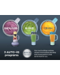 Ninja DB351UKBL BlendBoss Tumbler Blender Blue Raspberry