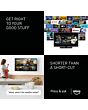 Panasonic TV50W85BEY 50inch 4K Qled Fire TV, Hcx Processor, Dolby Vision + Atomos, 120Hz, Game Mode, E