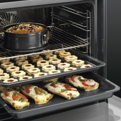 AEG BCX23101EM 59.4cm Built In Electric Single Oven - Stainless