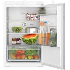 Bosch KIR21NSE0 Series 2 Built-In Larder 88Cm, Sliding Hinge, 136L, E Rated