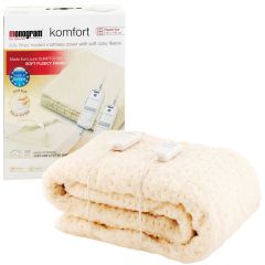 Monogram UE7962 Comfort Fully Fitted, Double Size, Dual Control Heated Mattress Cover
