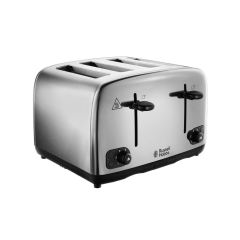 Russell Hobbs 24090 Adventure, Dual Finish, 4 Slice Toaster