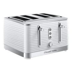 Russell Hobbs 24380 4 Slice Inspire Toaster In White 