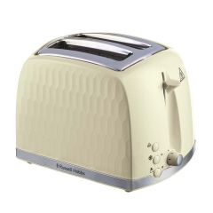 Russell Hobbs 26062 2 Slice Toaster, Honeycomb Style