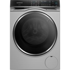 Siemens WN54C2ATGB Iq700, Freestanding Idos Washer Dryer, 10.5/6 Kg, 1400 Spin, Home Connect, D Rate