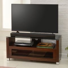 TTAP ELECAB-1050-WAL Elecgance TV Stand, 1050Mm, Ir Friendly Glass