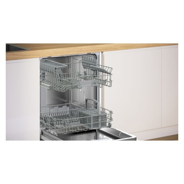 Bosch SMH4HTX11G Series 4, Fully-Integrated Dishwasher, 60 Cm, Variable Hinge