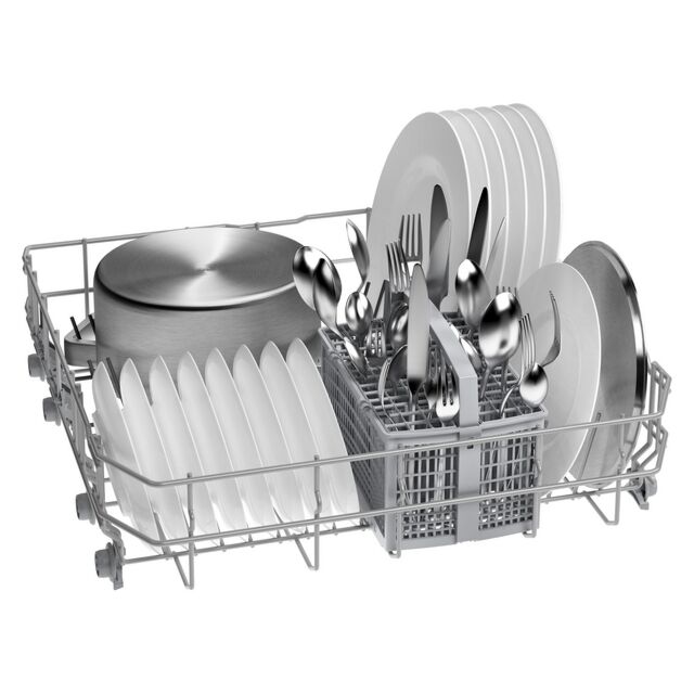 Bosch SMH4HTX11G Series 4, Fully-Integrated Dishwasher, 60 Cm, Variable Hinge