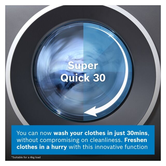 Bosch WGH254ARGB Series 6, 10Kg Washing Machine, 1400Spin, A Rated