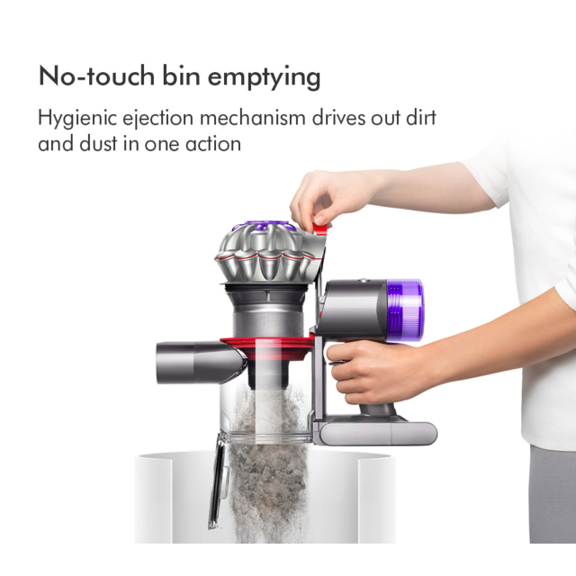 Dyson V8ADVANCED-24 Vacuum Cleaner - Silver/Nickel