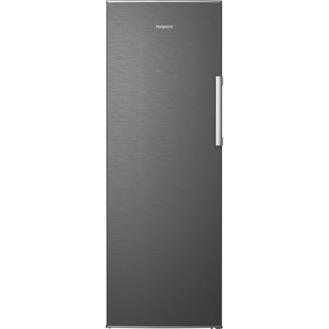 Hotpoint HPMFF1292XBR4UK Freestanding Tall Freezer, 256L, H- 171.4Cm, W- 59.5Cm, E Rated
