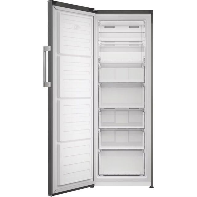 Hotpoint HPMFF1292XBR4UK Freestanding Tall Freezer, 256L, H- 171.4Cm, W- 59.5Cm, E Rated