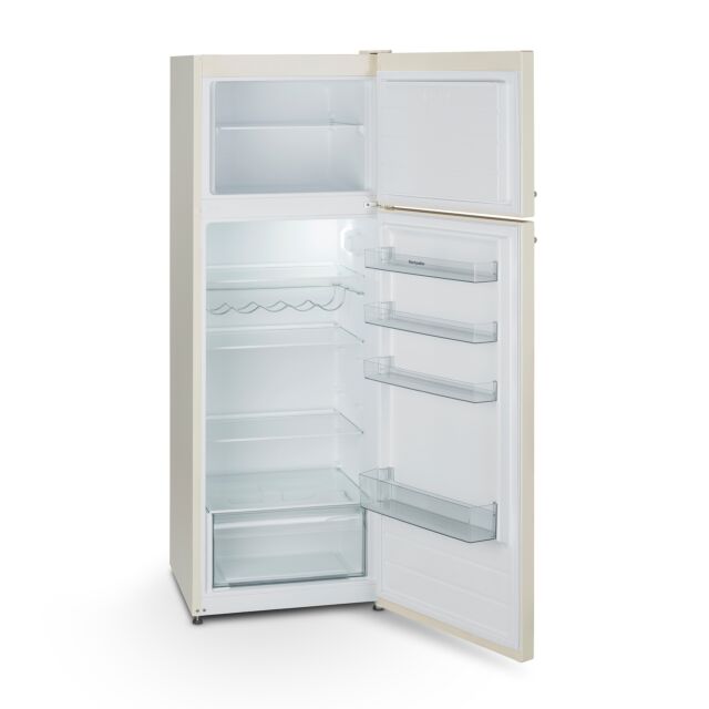 Montpellier MAB346EC 59.5cm 20/80 Retro Fridge Freezer - Cream