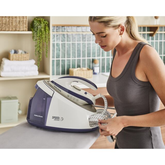 Morphy Richards 333202 Speed Steam 3000W Steam Generator - Purple