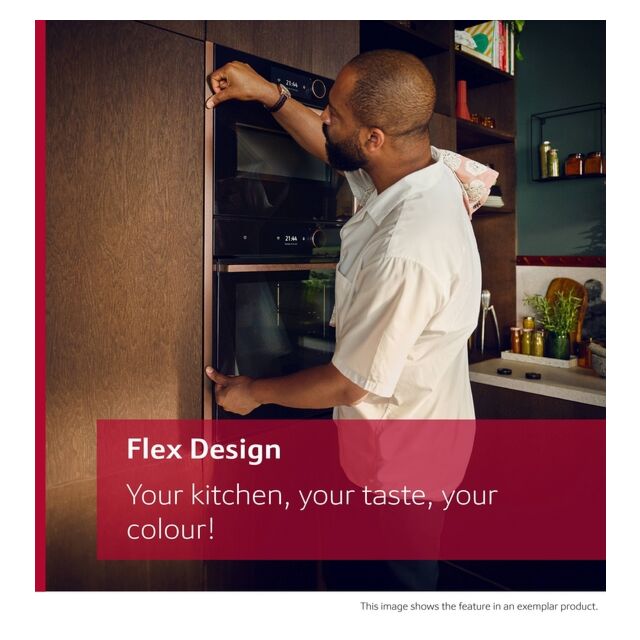 Neff C29MR21Y0B N 70, Built-In Compact Oven With Microwave Function, 60 X 45 Cm, Flex Design
