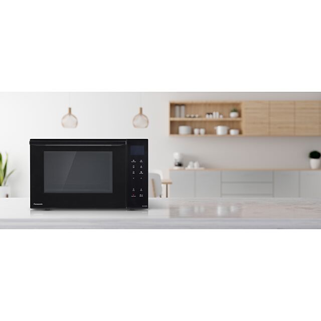 Panasonic NNDF38PBBPQ 23L Combination Microwave, Drop Down Door, 1000W