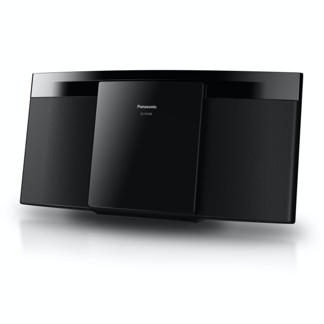 Panasonic SCHC2020EBK 40W, CD Player, Bluetooth, Dab/Fm, Wifi Built-In, Google Assistant, Wall Mount