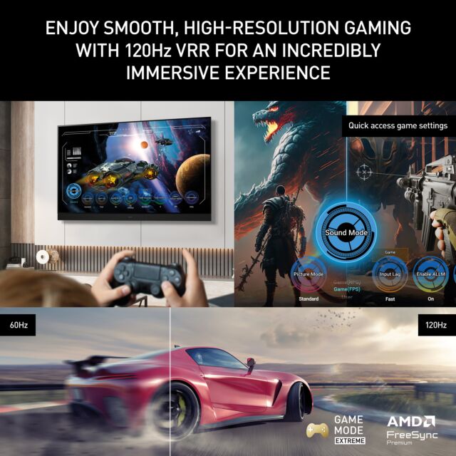 Panasonic TV43W85BEY 43inch 4K Qled Fire TV, Hcx Processor, Dolby Vision + Atomos, 120Hz, Game Mode, E
