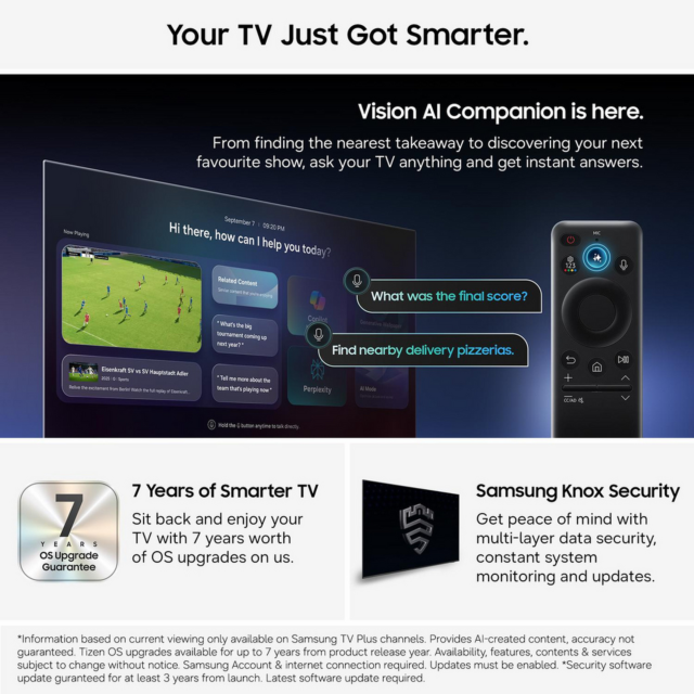 Samsung QE42S90HAEXXU 42inch OLED AI Smart TV