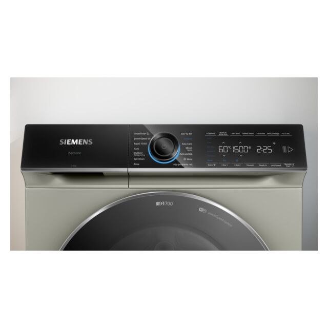 Siemens WG66B2AXGB Iq700 11Kg I-Dos Washing Machine, 1600 Spin, Home Connect, A Rated