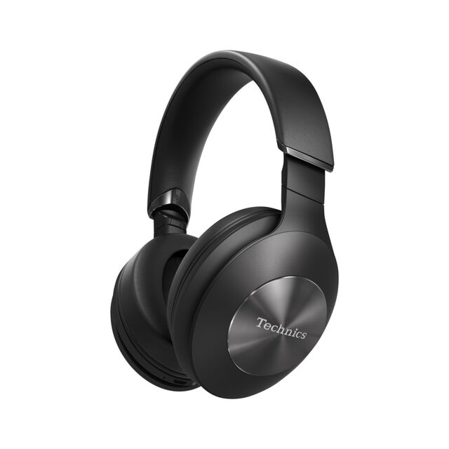 Technics EAH-F70NEK Noise Canceling Wireless Headphones, Hi-Res Audio, 20 Hours Of Playback, Voice A