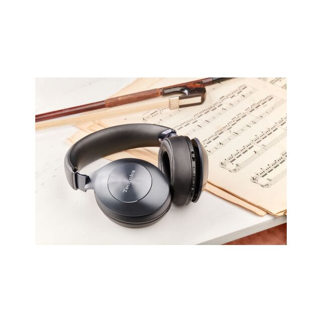 Technics EAH-F70NEK Noise Canceling Wireless Headphones, Hi-Res Audio, 20 Hours Of Playback, Voice A