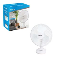 Benross 43920 12' Oscillating Desk Fan, 3 Speed