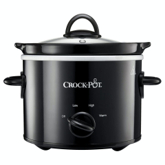 Crock-Pot CSC080 1.8L Slowcooker Black