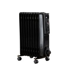 Daewoo HEA1202 Black 2000W Oil Filled Radiator 