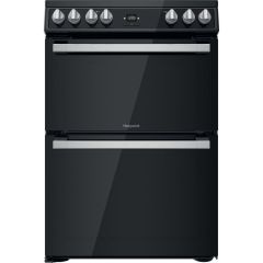 Hotpoint HDT67V9H2CBUK 60CM ELECTRIC DOUBLE COOKER MULTIFLOW MAIN DOUBLE RING ZONE CATALYTIC MAIN AN