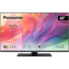 Panasonic TV40S55AEY 40" Full HD Fire TV, Alexa, Apple Airplay, Game Mode, Freeview, E Rated