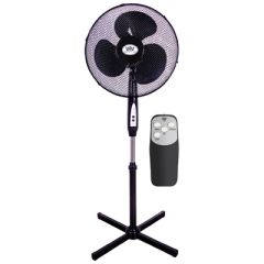 Premiair EH1826BLK Prem-I-Air 16 Inch (40 Cm) Oscillating And Height Adjustable 3-Speed Pedestal Fan