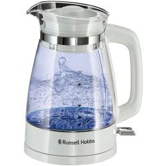Russell-Hobbs 26081 Classic Glass Kettle White