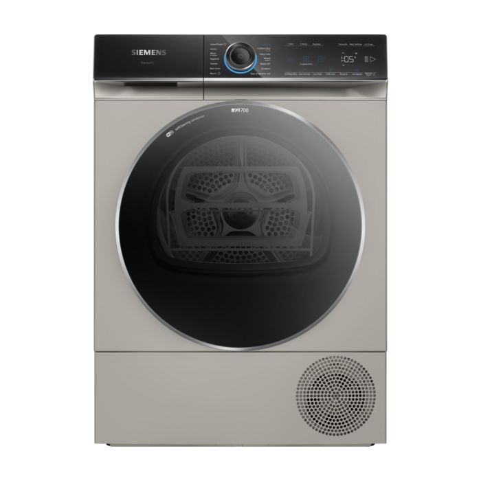 Siemens WQ46B2CXGB Iq700, Self Cleaning Heat Pump Tumble Dryer, 9 Kg, A+++